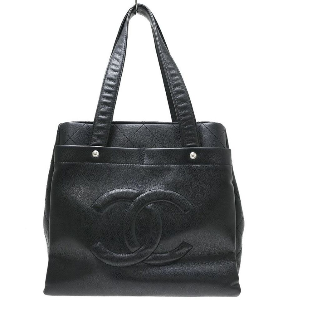 Chanel Ultimate Executive Tote Caviar Black Calfskin Tote Bag Bag